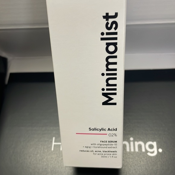Minimalist 2% Salicylic Acid Face Serum
For Blackheads & Whiteheads | 30ml | NWT - Picture 11 of 15